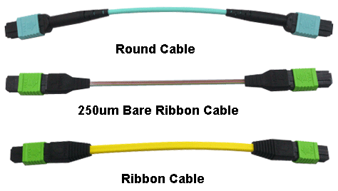 MPO MTP Cable Assemblies - Fiber Optic Cabling Management
